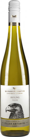 2018 Zeller Abtsberg Riesling Spätlese trocken - Weinmanufaktur Gengenbach