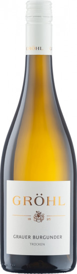 2025 Grauer Burgunder trocken Bio - Weingut Eckehart und Johannes Gröhl