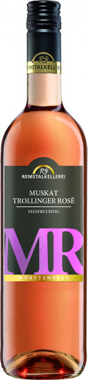 2023 Muskattrollinger Rosé feinfruchtig halbtrocken - Remstalkellerei