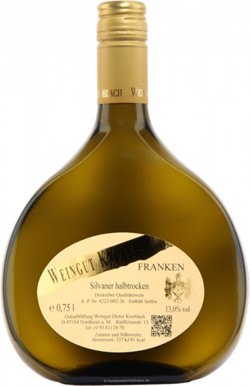 2025 Silvaner halbtrocken - Weingut Knoblach