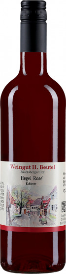 2020 Hegel Rosé feinherb 1,0 L - Weingut H. Beutel