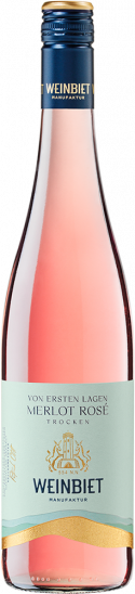 2024 Merlot Rosé von ersten Lagen trocken - Weinbiet Manufaktur