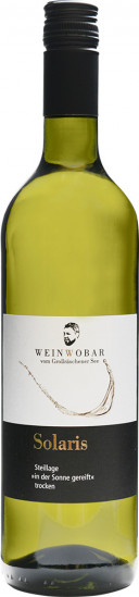 2021 Solaris trocken - WeinWobar vom Großräschener See