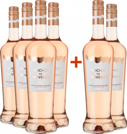 4+2 Paket Roches de Provenec Rosé - WirWinzer Select