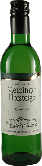 2021 Metzinger Hofsteige Silvaner halbtrocken 0,25 L - Weingärtnergenossenschaft Metzingen-Neuhausen