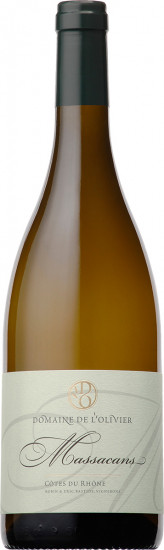 2023 Cuvée Massacans Blanc Côtes du Rhône AOP - Domaine de l'Olivier