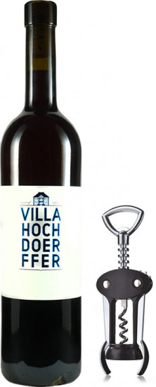 Muschelkalk Spätburgunder mit hochwertigem Flügelkorkenzieher 