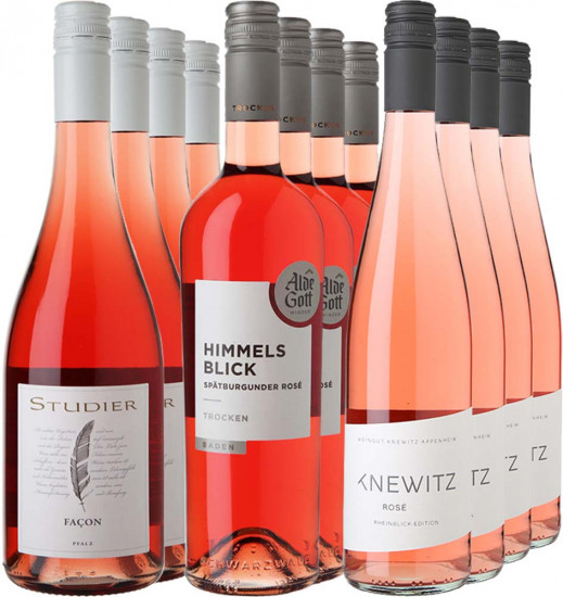 Großes Rosé Letzte Flaschen-Paket 