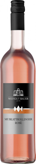 2023 Muskattrollinger Rosé lieblich - Weingut M+U Bauer