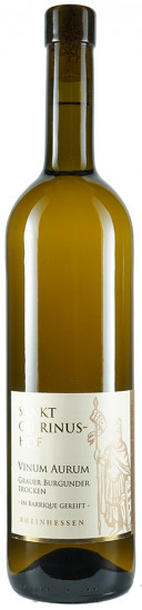 2019 Vinum Aurum Grauer Burgunder trocken - Weingut Sankt Quirinus-Hof