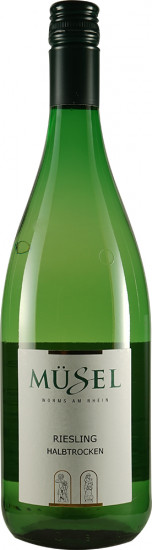 2024 Riesling halbtrocken 1,0 L - Weingut Müsel