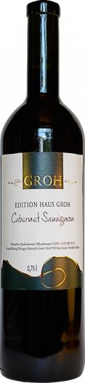 2009 Edition Haus Groh Cabernet Sauvignon QbA - Weingut Groh