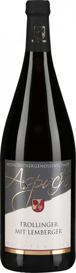 2020 Trollinger mit Lemberger Cuvée Rot trocken 1,0 L - Weingärtnergenossenschaft Aspach
