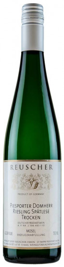 2025 Piesporter Domherr Riesling Spätlese Riesling trocken - Weingut Josef Reuscher Erben