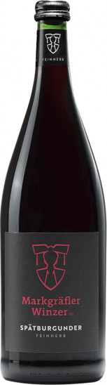 2022 Markgräfler Winzer Liter Spätburgunder feinherb 1,0 L - Markgräfler Winzer  