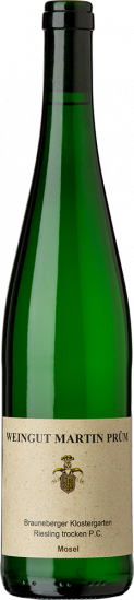 2023 Brauneberger Klostergarten Riesling P.C. trocken Bio - Weingut Martin Prüm