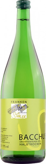 2020 Bacchus halbtrocken 1,0 L - Weinerlebnis Stühler