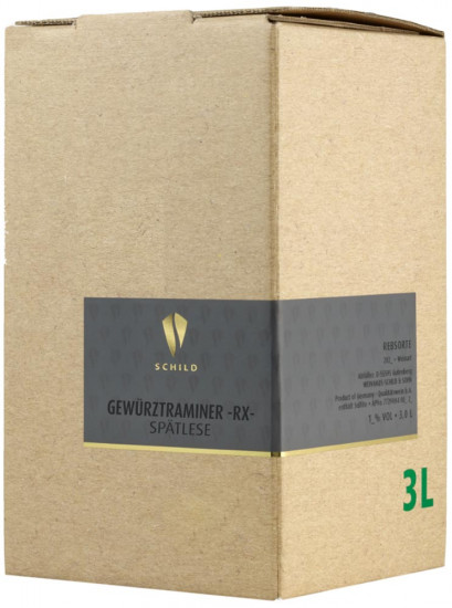 2021 Gewürztraminer -RX- Bag-in-Box (BiB) lieblich 3,0 L - Schild & Sohn