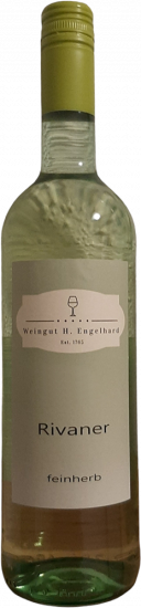2024 Rivaner feinherb - Weingut H. Engelhard