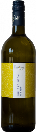 2024 Müller Thurgau feinherb 1,0 L - Weingut Franz Xaver Hof