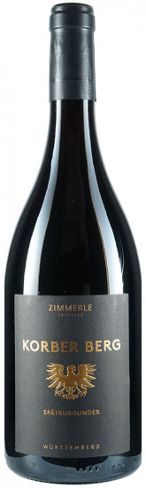 2021 GOLDADLER Korber Berg Spätburgunder trocken Bio - Weingut Zimmerle