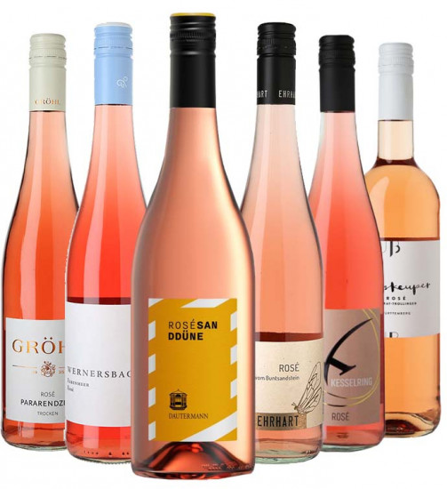 Letzte Flaschen Rosé-Paket