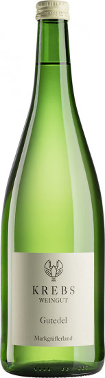 2024 Gutedel trocken 1,0 L - Weingut Krebs