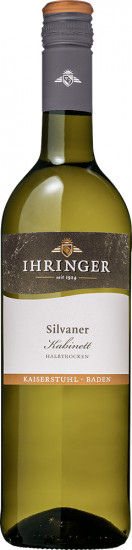 2024 Silvaner Kabinett halbtrocken - Kaiserstühler Winzergenossenschaft Ihringen
