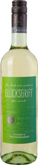 2024 Glücksgriff weiß halbtrocken - Winzergenossenschaft Achkarren