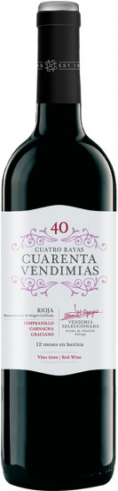 2022 Cuatro Rayas 40 Vendimias Rioja DOCa trocken - Cuatro Rayas