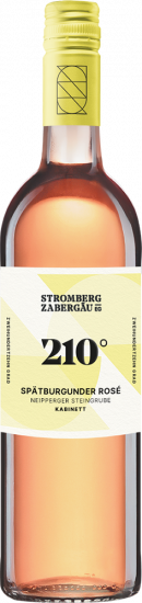2024 210° Spätburgunder Rosé Kabinett Neipperger Steingrube Weißherbst lieblich - Weingärtner Stromberg-Zabergäu