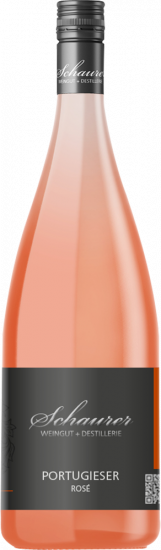 2025 Portugieser Rosé Weißherbst lieblich 1,0 L - Weingut Schaurer
