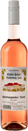 2023 Bad Kösener Schöne Aussicht Spätburgunder Rosé trocken - Weingut Schulze