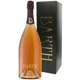 Magnum Pinot Rosé Sekt Brut 1,5L im schwarzen Geschenkkarton - Barth Wein- und Sektgut