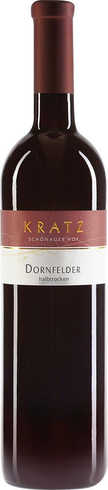 Kratz - Schönauer Hof 2021 Dornfelder halbtrocken