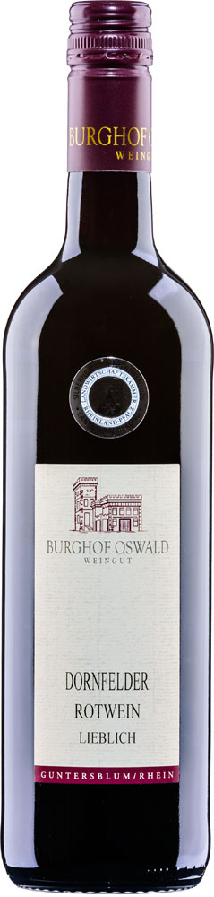 Burghof Oswald 2021 Dornfelder lieblich