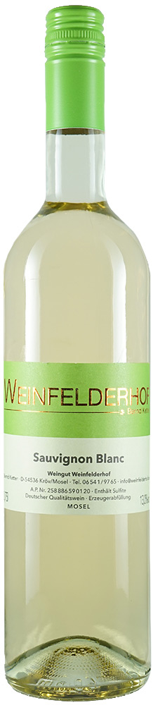 Weinfelderhof 2019 Sauvignon Blanc halbtrocken