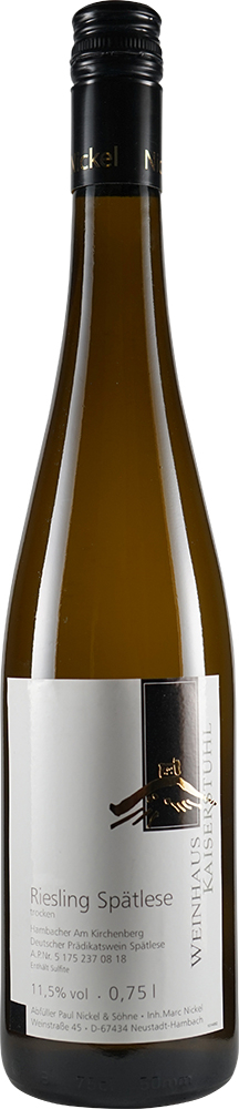 Paul Nickel & Söhne 2017 Hambacher Am Kirchenberg Riesling Spätlese trocken