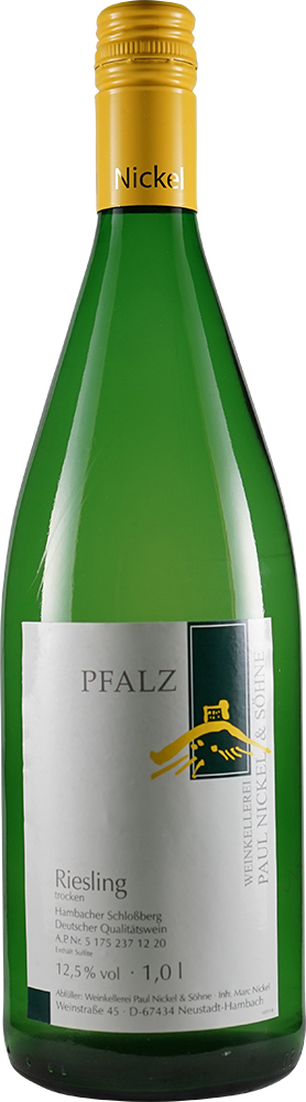 Paul Nickel & Söhne 2021 Hambacher Schloßberg Riesling trocken 1,0 L