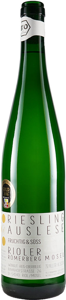 Reis-Oberbillig 2015 Riesling Auslese fruchtig süß