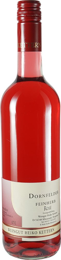 2024 Thörnicher Ritsch Dornfelder rosè feinherb - Weingut Heiko Kettern