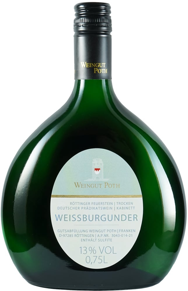 Poth 2019 Röttinger Feuerstein Weißburgunder Kabinett trocken