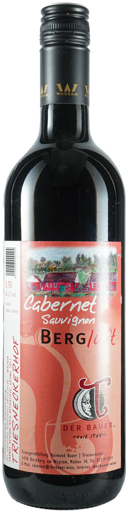 DER BAUER. Triesneckerhof 2017 Cabernet Sauvignon 0,735 L