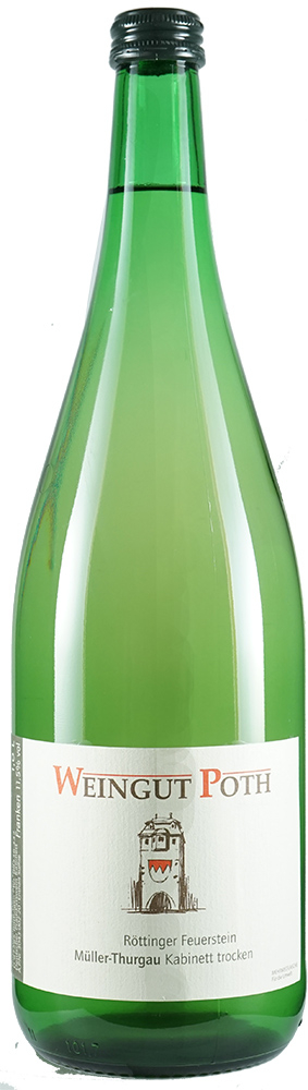 Poth 2021 Röttinger Feuerstein Müller-Thurgau Kabinett trocken 1,0 L