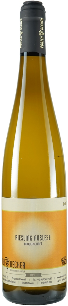 Porten-Becker 2019 Riesling Auslese süß