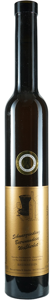 Hubert Schreiber 2011 Schwarzriesling Weißherbst Beerenauslese edelsüß 0,375 L