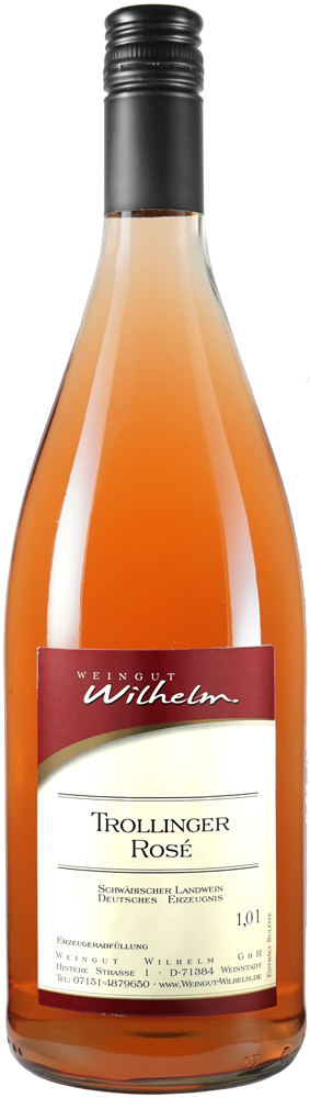 Wilhelm 2020 Altenberg Trollinger Rosé halbtrocken 1,0 L