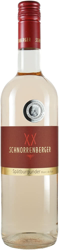 Schnorrenberger 2022 Spätburgunder Blanc de Noir trocken