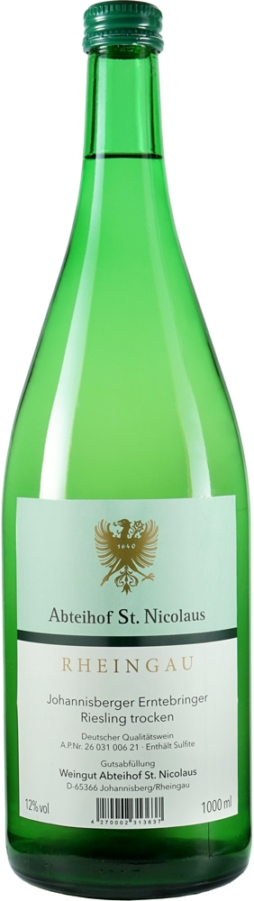 Abteihof St. Nicolaus 2019 Johannisberger Erntebringer trocken 1,0 L