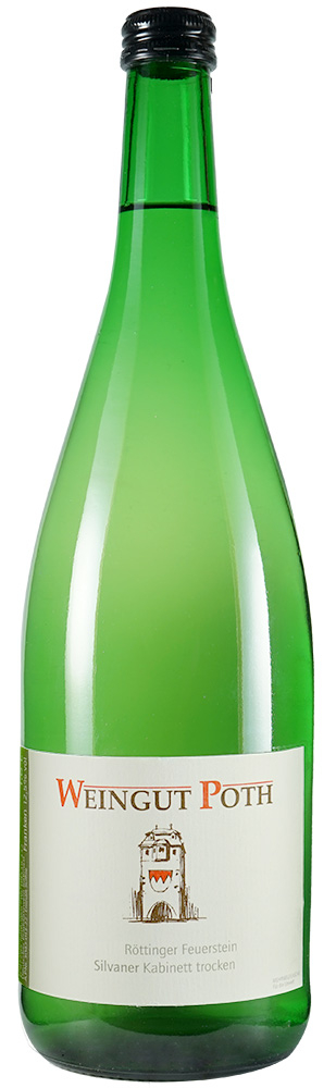 Poth 2020 Röttinger Feuerstein Silvaner Kabinett trocken 1,0 L